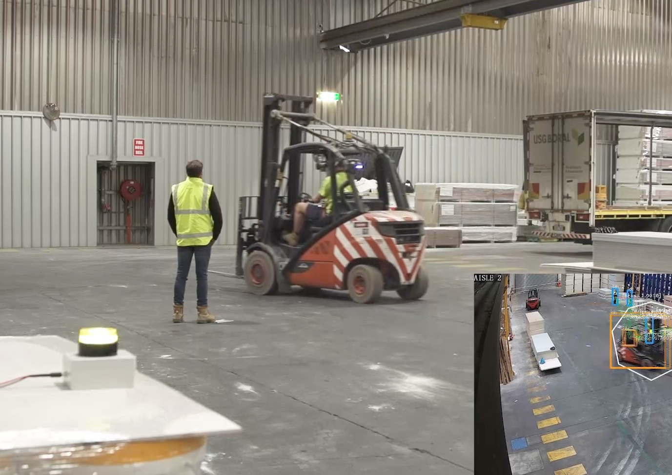 WARNY machine integration connecting to PLC and equipment control systems